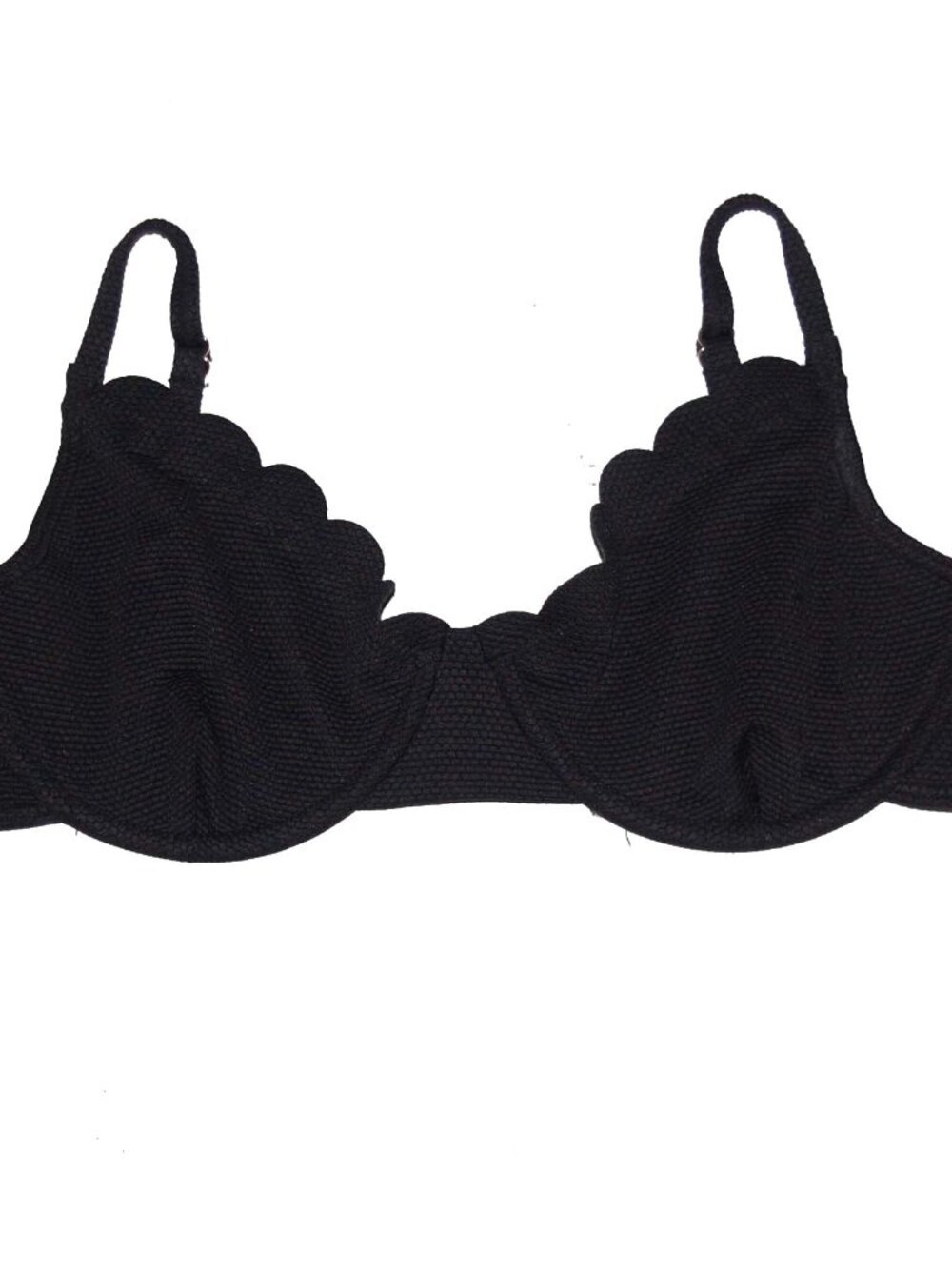 NWT Kate Spade New York Pique Solids Underwire Bikini Top XL - Picture 1 of 4
